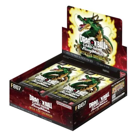 Dragon Ball Wish for Shenron Fusion World Booster Box – collectible trading cards for Dragon Ball fans