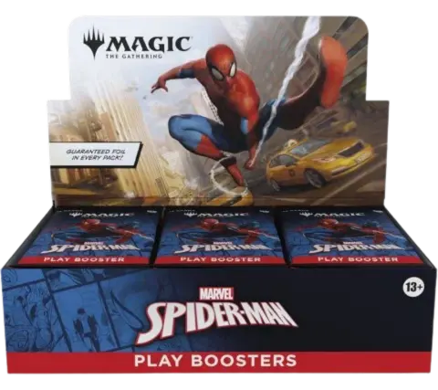Magic: The Gathering Spider-Man Play Booster Box – collectible card game for collectors and players