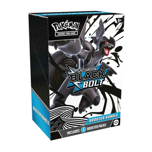Pokémon Black Bolt Booster Bundle – trading card game booster box for collectors and players