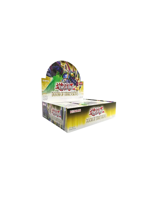 Yu-Gi-Oh Doom of Dimensions Booster Box – collectible trading card game for fans and players